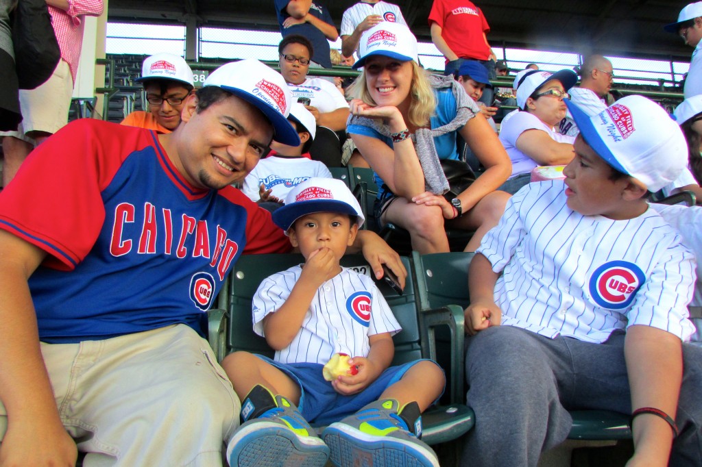 Urban Initiatives Kids and Families End Summer with a Cubs Game