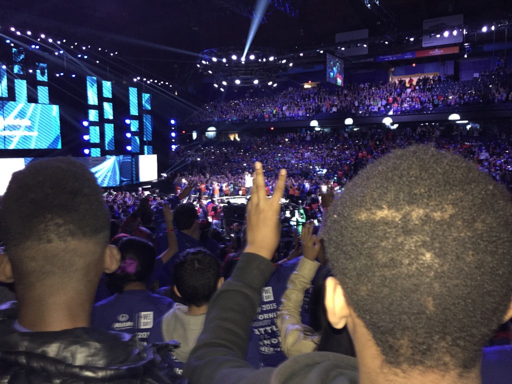 Team Captains Celebrate Service at We Day