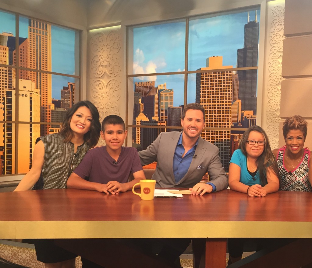 Team Captains Neida and Luis on Windy City Live